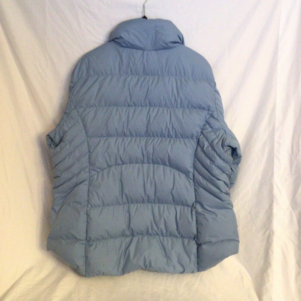 Athleta Light Blue Down Puffer Jacket | Women’s 2X - Picture 3 of 13